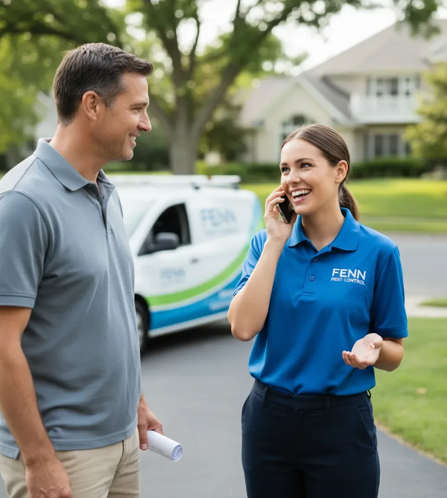 Fenn Pest Control customer support in Mayville